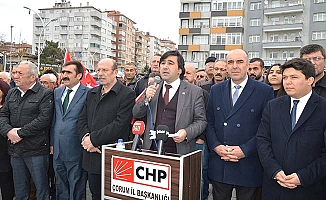 CHP saldırıyı protesto etti