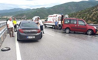 Beygircioğlu'nda kaza, 3 yaralı