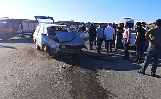 Ortaköy yolunda kaza, 3 yaralı