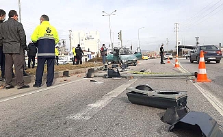 Ankara yolunda kaza: 1 ölü, 2 yaralı