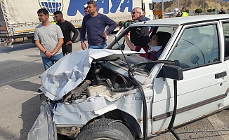 Osmancık yolunda kaza, 4 yaralı