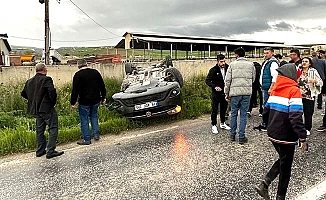 Ortaköy yolunda kaza, 9 yaralı