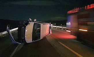Ankara yolunda feci kaza