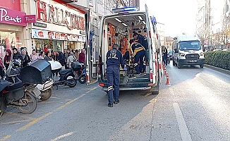 Gazi Caddesi’nde kaza, 1 yaralı