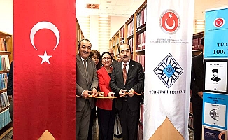 Türk Tarih Kurumu Başkanı açtı