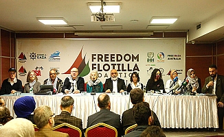 Özgürlük Filosu Gazze için yola çıkıyor