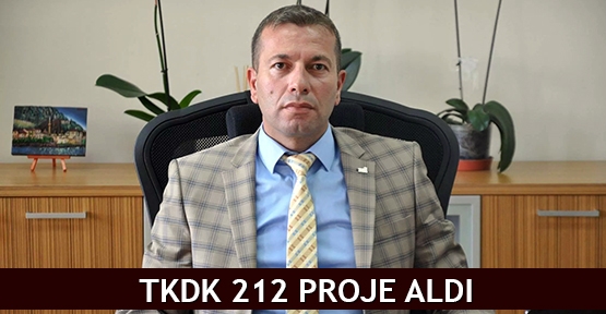  TKDK 212 proje aldı