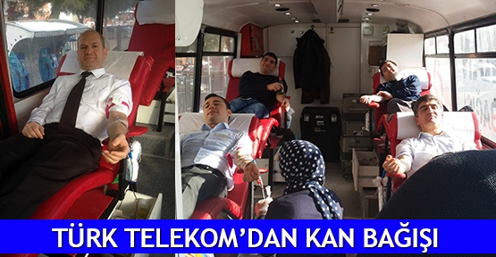  Türk Telekom’dan kan bağışı