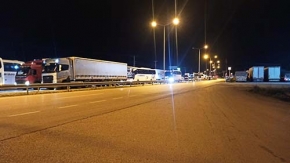 Ankara yolunda zincirleme kaza
