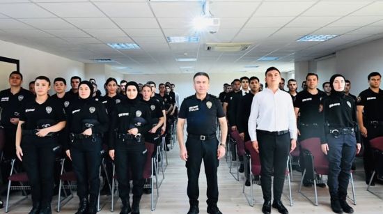 Çorum’un yeni polisleri görevde