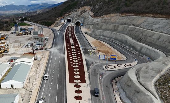 Kırkdilim Tünelleri hizmete açıldı