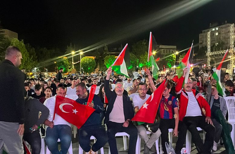 Çorum'da İspanya desteği