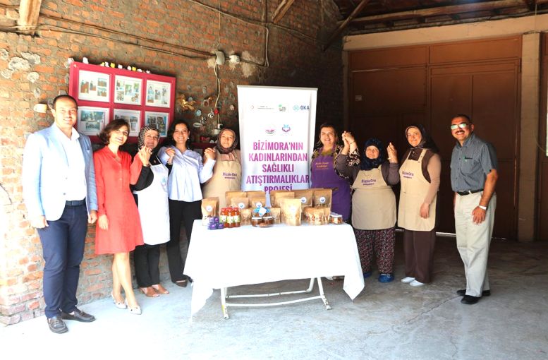 'BizimOra'nın Kadınlarından Sağlıklı Atıştırmalıklar Projesi
