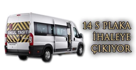 14 S Plaka İhaleye Çıkıyor