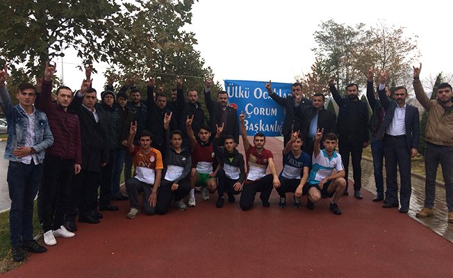 Ülkücü gençler Başbuğ için koştu
