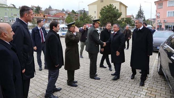Bakan şehidimizin cenazesi için Çorum'da