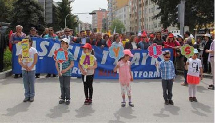 1 Mayıs'ta en önde onlar vardı