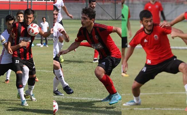 Genç futbolcular kampta