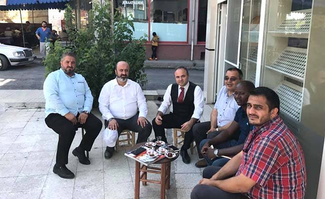 T şeklindeki yeni yol için esnafla istişare