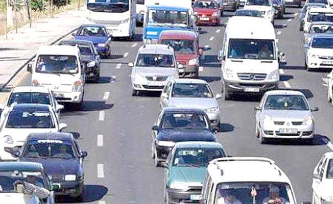 171 bin 781 araç trafikte