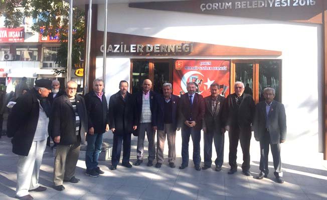 İlk STK ziyareti gazilere
