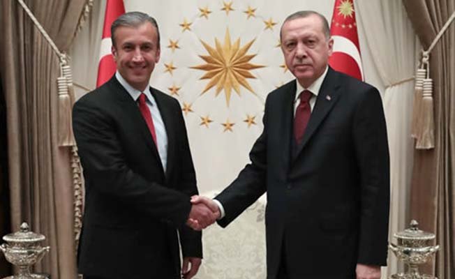 Erdoğan, Maduro’nun yardımcısını kabul etti