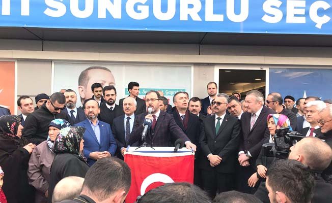 Sungurlu’ya 3 müjde verdi