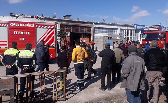 KSS'de korkutan yangın