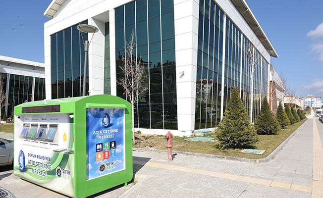 Mobil Atık Getirme Merkezi geldi