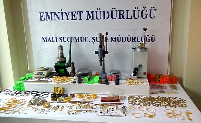 Sahte altın çetesine 43 tutuklama