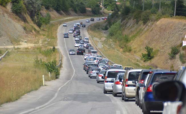 Bayram trafiğinin en yoğun rotası