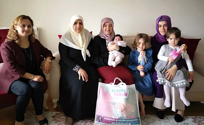 ‘Hoş geldin bebek’ ziyareti