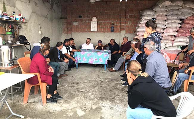 Ahlatcı’dan taziye ziyareti