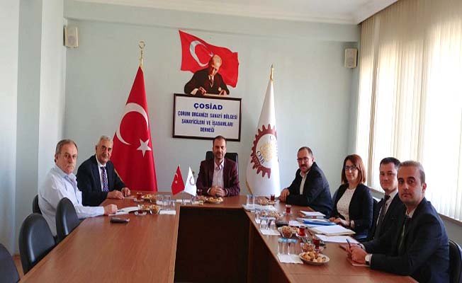 ÇOSİAD’dan görüş aldılar