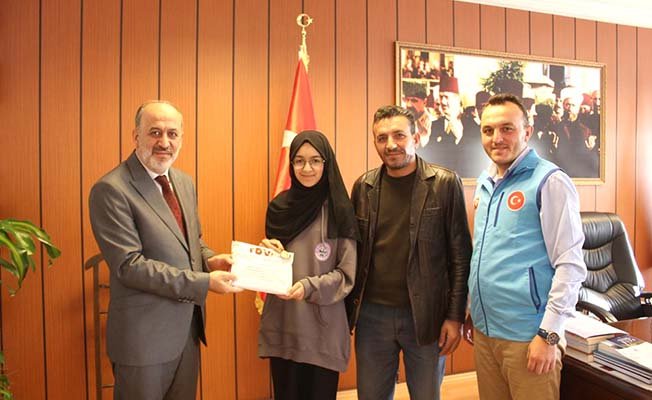 Hafızlık Türkiye üçüncüsü oldu