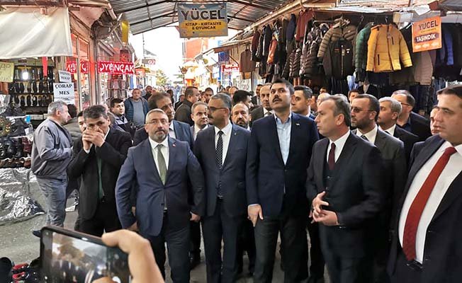 Bakan Arasta'yı inceledi