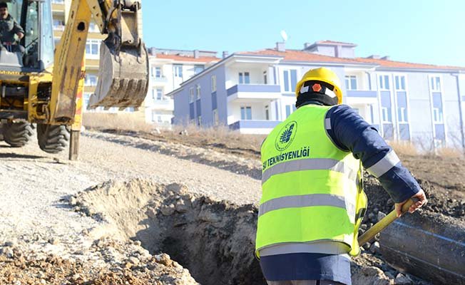 Kışın da alt yapı