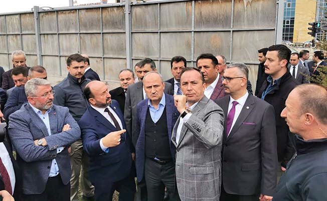 Hastane önüne köprülü kavşak yapılacak
