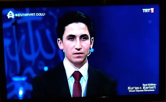 Hafız hemşehrimiz jüriyi mest etti