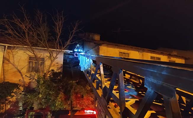 İskilip'te yangın paniği