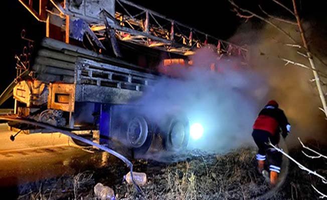 Balatalar ısınınca alev aldı