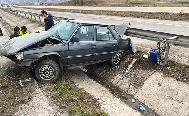 Su kanalına devrildi