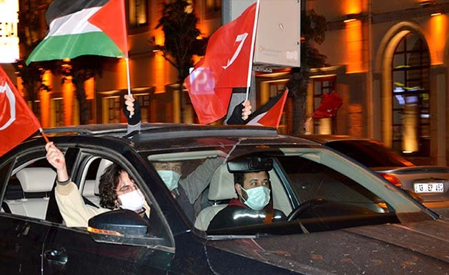 Türkiye ayakta, Çorum’dan zalim İsrail'e tepki