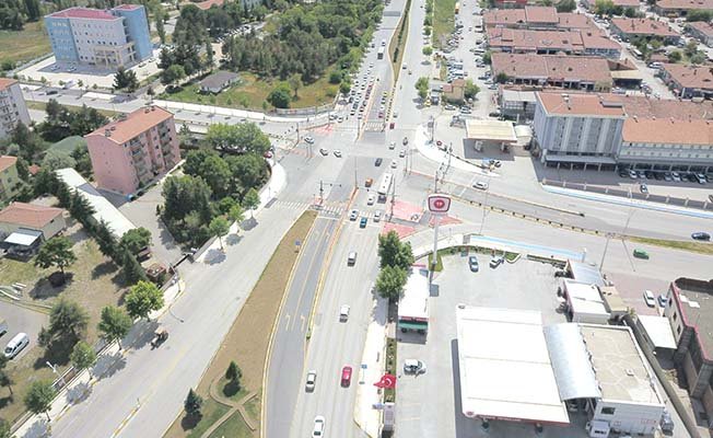 Belediye’ye göre sürücüler bu kavşaktan memnun