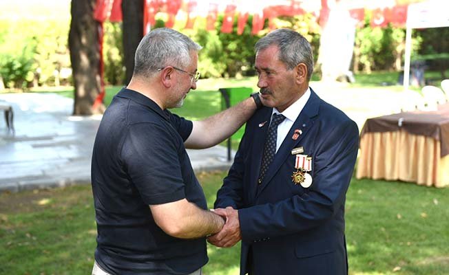 Kıbrıs Harekâtı’nın 47’inci yılında gazilerle buluştu