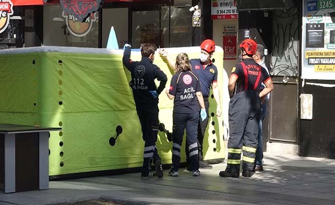 Gazi Caddesi’nde hareketli dakikalar