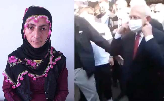 Kılıçdaroğlu'na 'yürü çocuğuma dokunma' diyen kadın konuştu