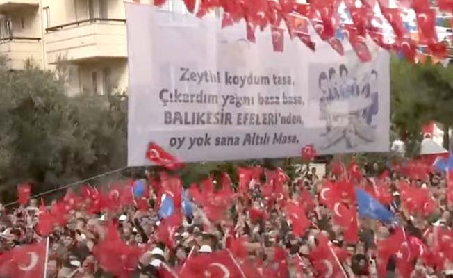 Çorum mitingi Balıkesir’e ilham oldu