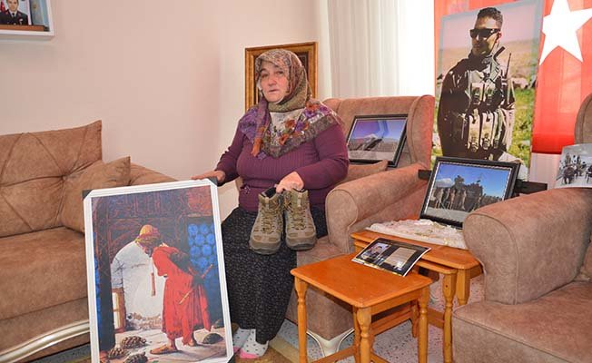 Şehidimizin hatırasını yaşatıyorlar