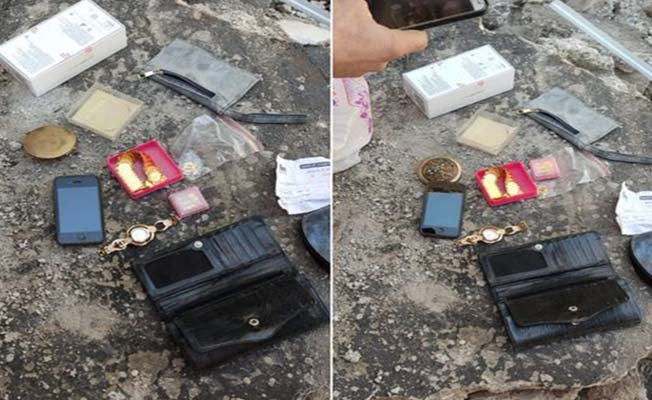 Çorumlu madenci enkazda buldu, polise teslim etti